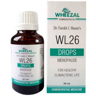 Show details for Wheezal Homeopathy WL-26 Menopause  Drops - 30 ML Picture of Wheezal Homeopathy WL-26 Menopause  Drops - 30 ML