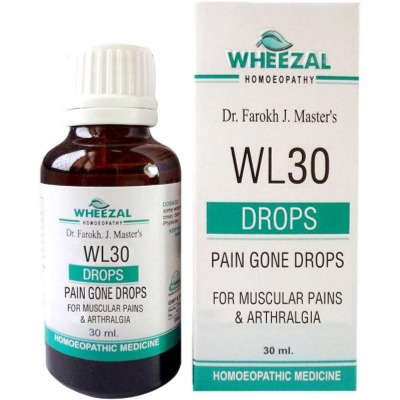 Show details for Wheezal Homeopathy WL-30 Pain Gone Drops - 30 ML Picture of Wheezal Homeopathy WL-30 Pain Gone Drops - 30 ML