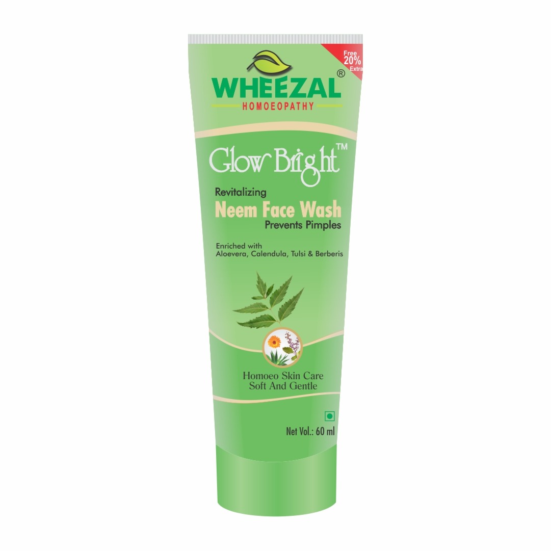 Picture of Wheezal Homeopathy Neem Face Wash - 60 ML