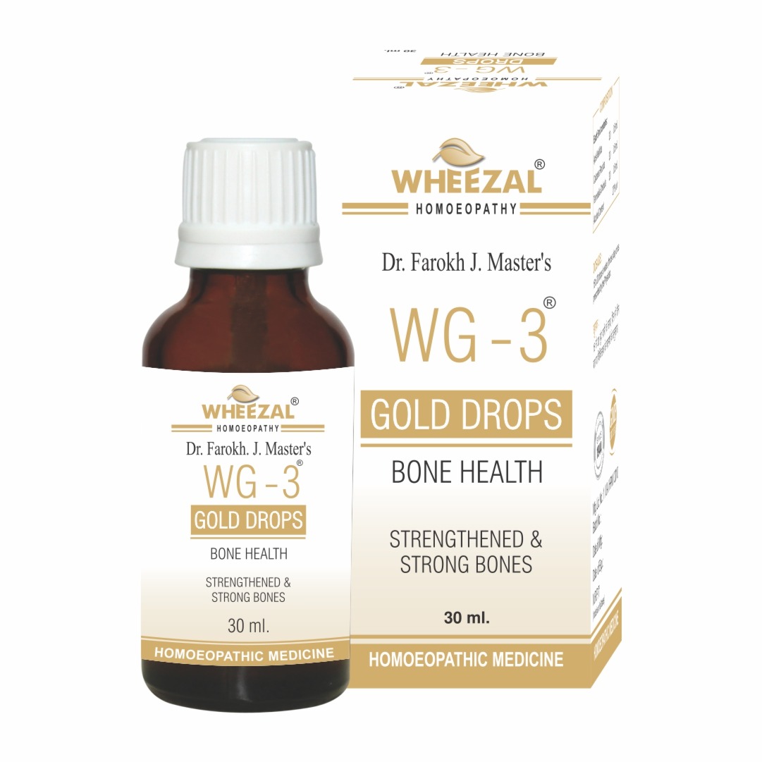 Picture of Wheezal Homeopathy WG-3 Gold Drops - 30 ML