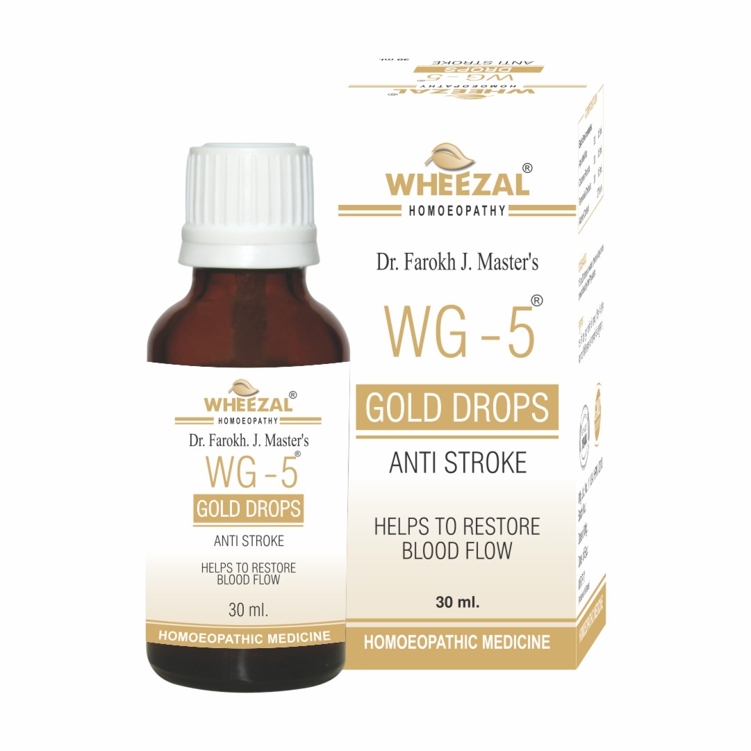 Picture of Wheezal Homeopathy WG-5 Gold Drops - 30 ML