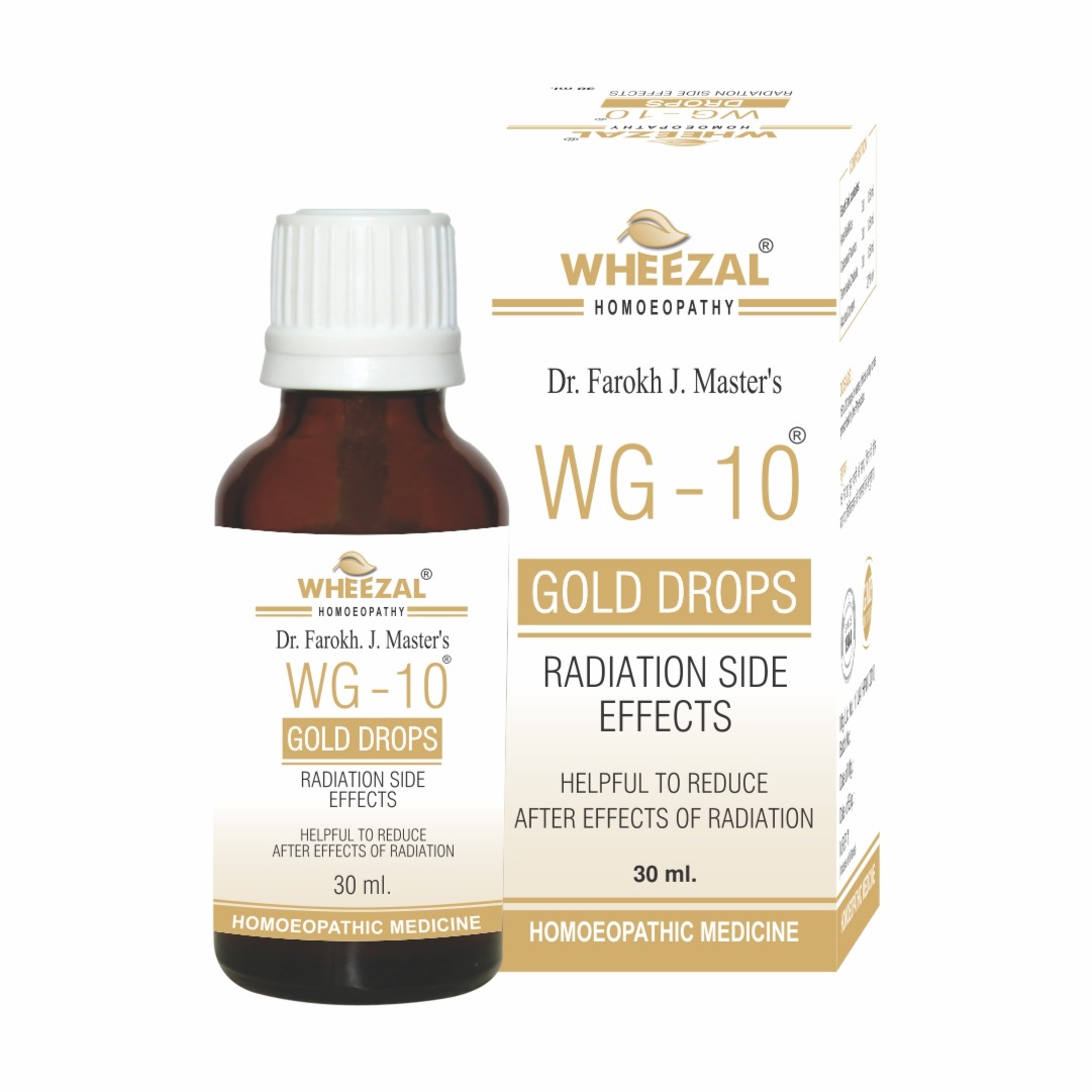 Picture of Wheezal Homeopathy WG-10 Gold Drops - 30 ML