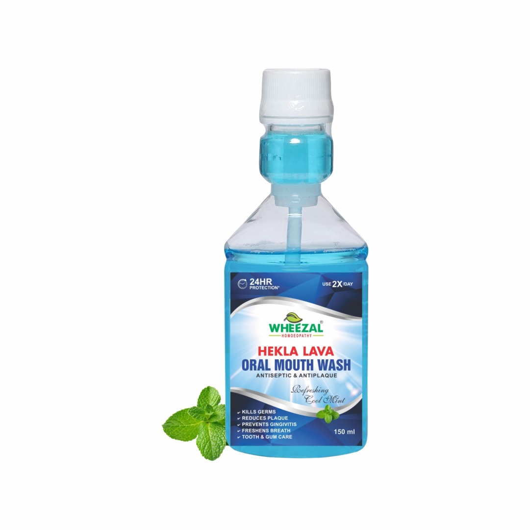 Show details for Wheezal Homeopathy Lava Mouth Wash -150 ML Picture of Wheezal Homeopathy Lava Mouth Wash -150 ML