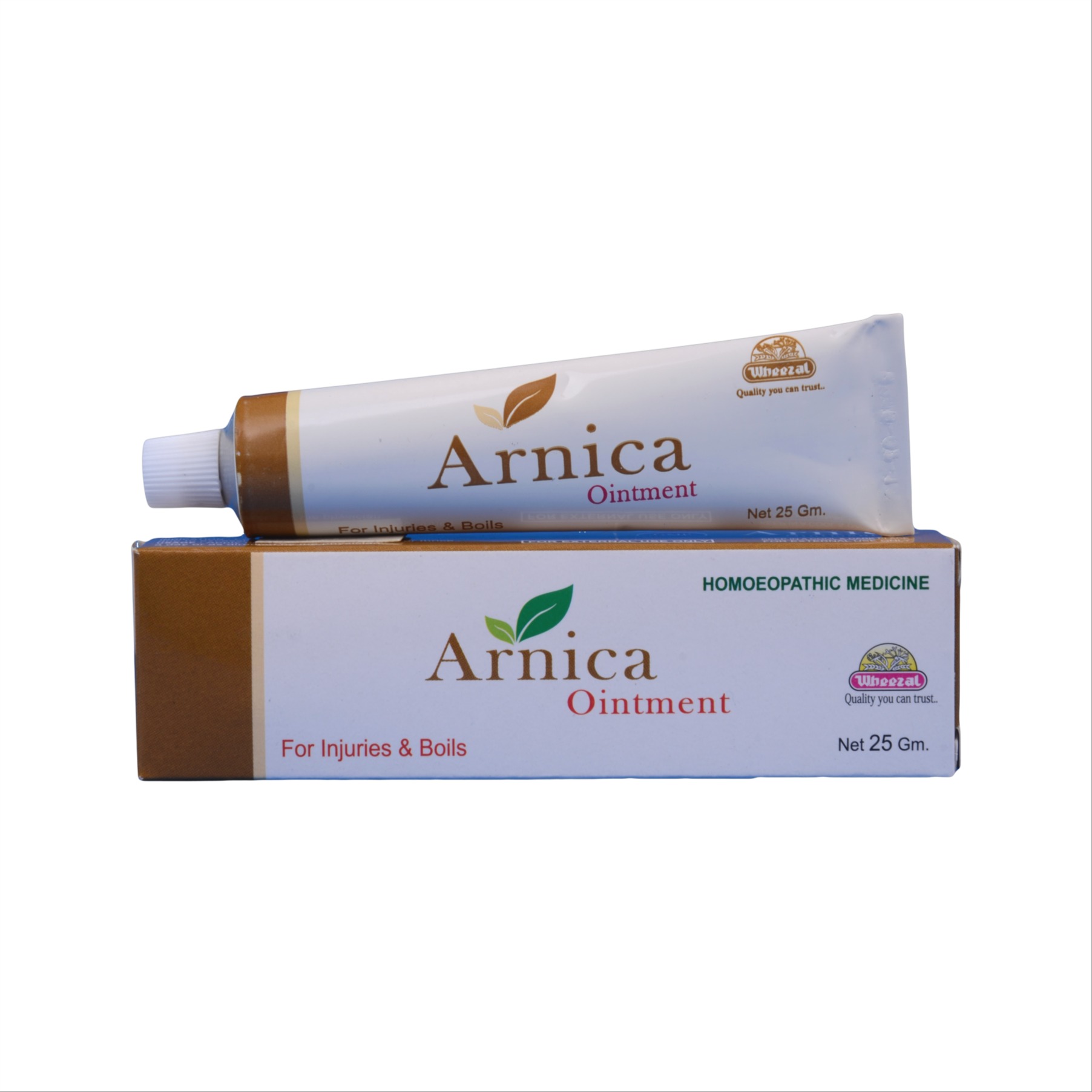 Show details for Wheezal Homeopathy Arnica Ointment - 25GM Picture of Wheezal Homeopathy Arnica Ointment - 25GM