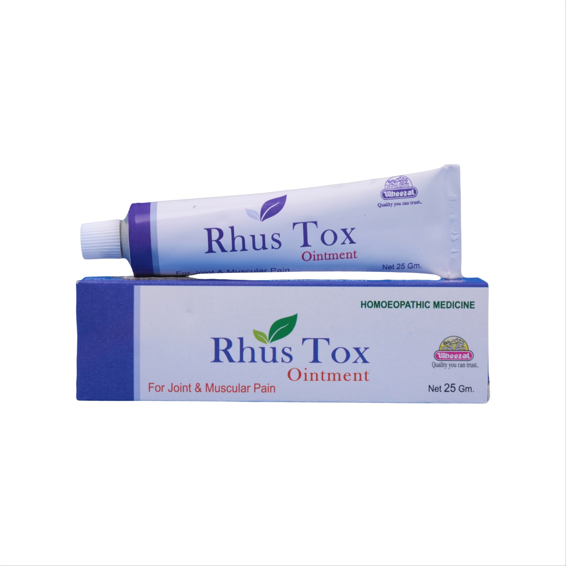 Show details for Wheezal Homeopathy Rhus Tox Ointment - 25 GM Picture of Wheezal Homeopathy Rhus Tox Ointment - 25 GM