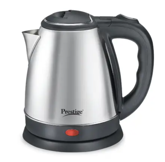 Picture of Prestige PKOSS Stainless Steel Electric Kettle 1500W Silver - 1.5 L