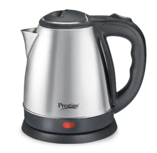 Show details for Prestige PKOSS Stainless Steel Electric Kettle 1500W Silver - 1.5 L Picture of Prestige PKOSS Stainless Steel Electric Kettle 1500W Silver - 1.5 L