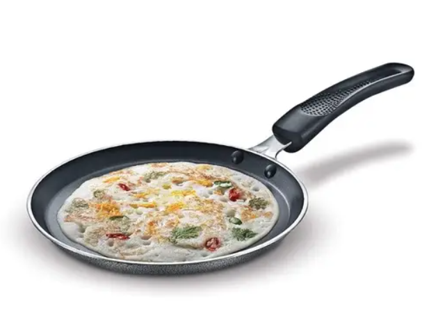 Show details for Prestige Omega Select plus Aluminium Non-Stick Uttapam Tawa 20 cm Picture of Prestige Omega Select plus Aluminium Non-Stick Uttapam Tawa 20 cm