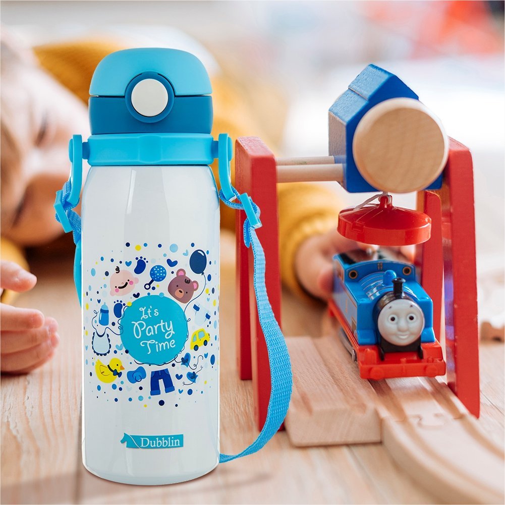 Show details for Dubblin Donut Vacuum Water Bottle - 450 ML Picture of Dubblin Donut Vacuum Water Bottle - 450 ML