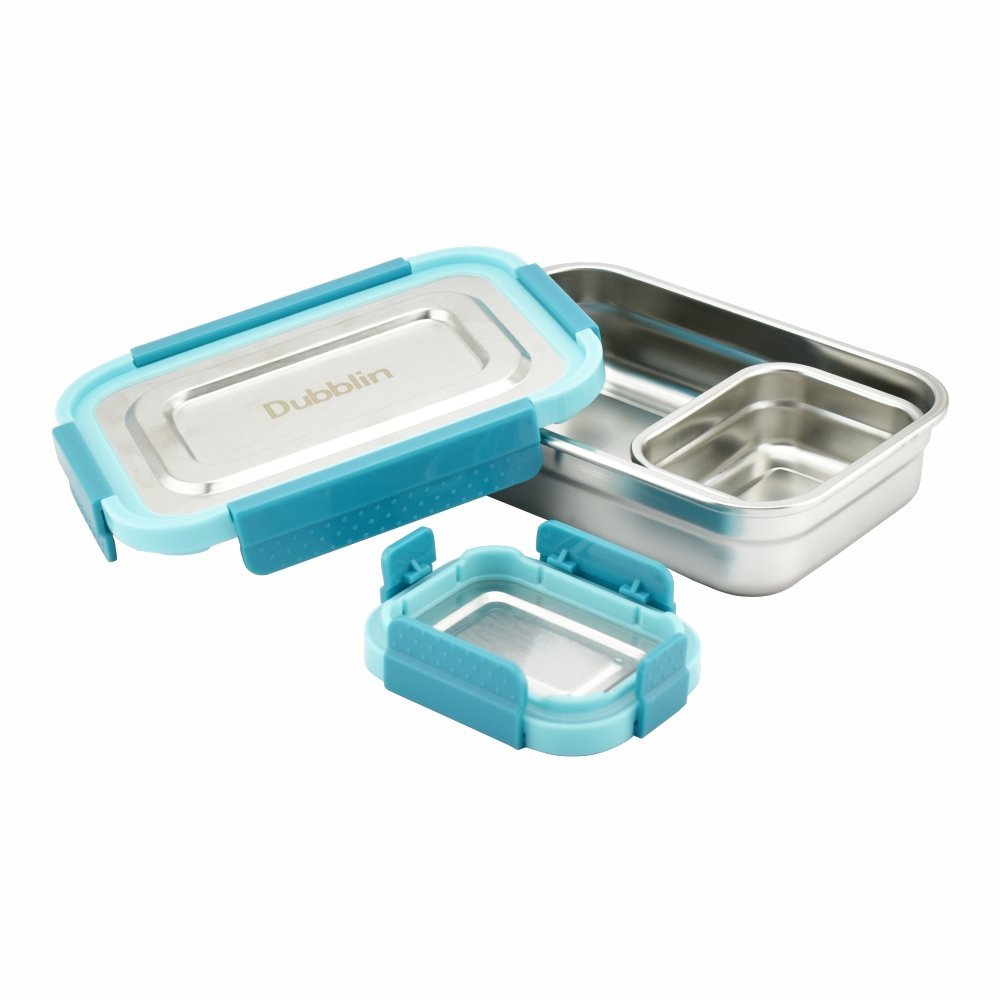 Show details for Dubblin Dineout Junior Stainless Steel Lunch Box - 800 ML Picture of Dubblin Dineout Junior Stainless Steel Lunch Box - 800 ML