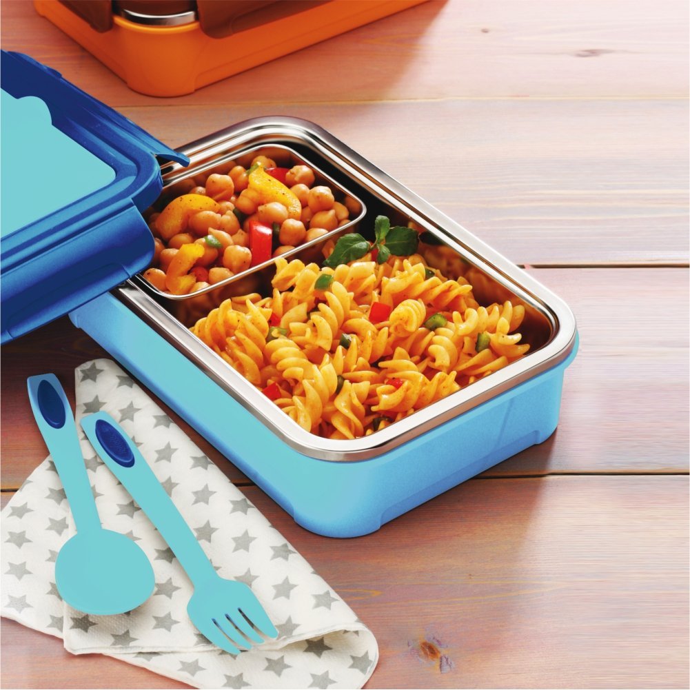 Show details for Dubblin Buffet Stainless Steel Lunch Box - 850 ML Picture of Dubblin Buffet Stainless Steel Lunch Box - 850 ML