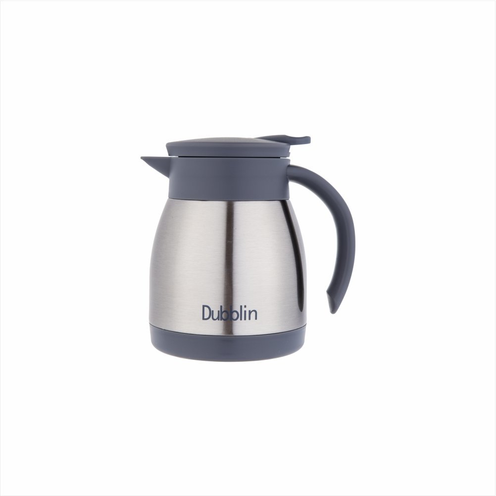 Show details for Dubblin Cafe Stainless Steel Double Wall Vacuum Insulated Thermos Flask - 500 ML Picture of Dubblin Cafe Stainless Steel Double Wall Vacuum Insulated Thermos Flask - 500 ML
