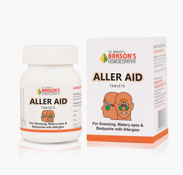 Picture of Bakson's Homeopathy Aller Aid Tablets - 75 Tabs