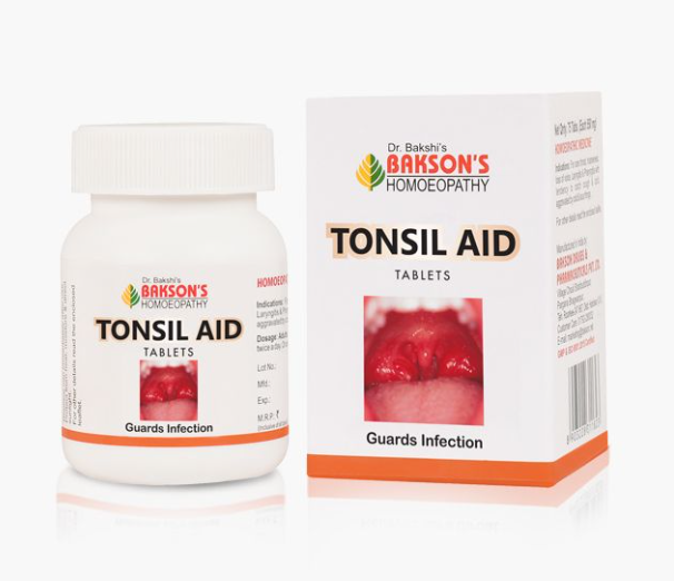 Picture of Bakson's Homeopathy Tonsil Aid Tablets - 75 Tabs