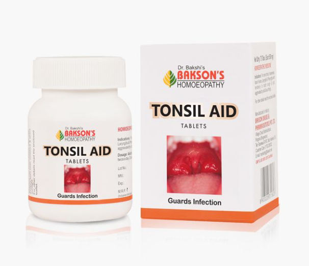 Show details for Bakson's Homeopathy Tonsil Aid Tablets - 75 Tabs Picture of Bakson's Homeopathy Tonsil Aid Tablets - 75 Tabs
