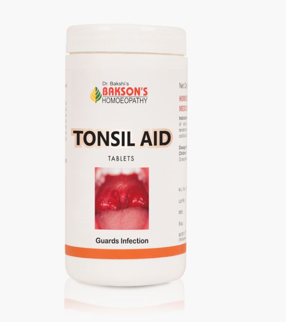 Picture of Bakson's Homeopathy Tonsil Aid Tablets - 200 Tabs