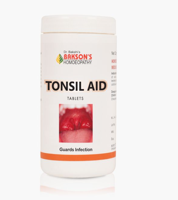 Show details for Bakson's Homeopathy Tonsil Aid Tablets - 200 Tabs Picture of Bakson's Homeopathy Tonsil Aid Tablets - 200 Tabs