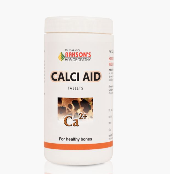 Picture of Bakson's Homeopathy Calci Aid Tablets  - 200 Tabs