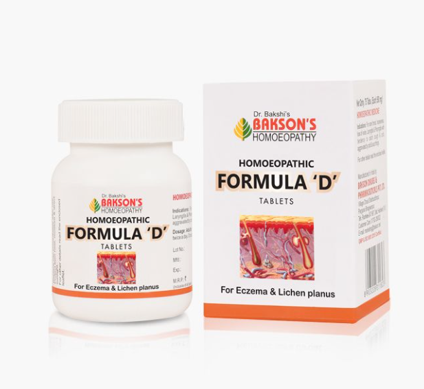 Picture of Bakson's Homeopathy Formula D Tablets - 75 Tabs