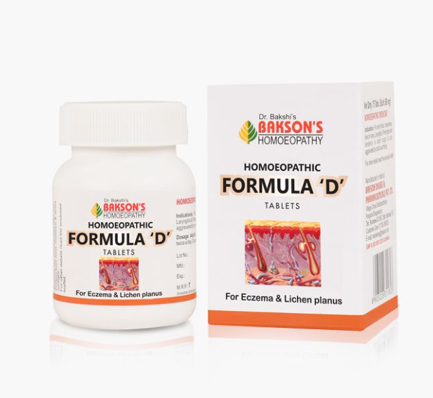 Show details for Bakson's Homeopathy Formula D Tablets - 75 Tabs Picture of Bakson's Homeopathy Formula D Tablets - 75 Tabs