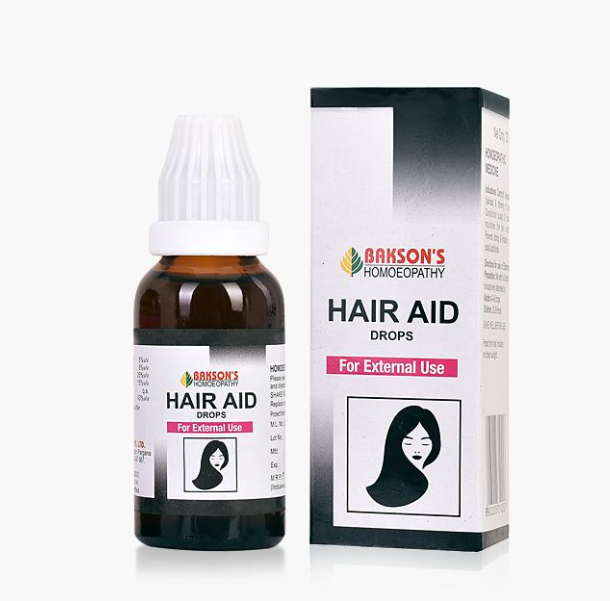 Show details for Bakson's Homeopathy Hair Aid External Drops - 30 ML Picture of Bakson's Homeopathy Hair Aid External Drops - 30 ML