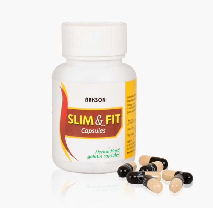 Picture of Bakson's Homeopathy Slim & Fit Capsules - 30 Caps