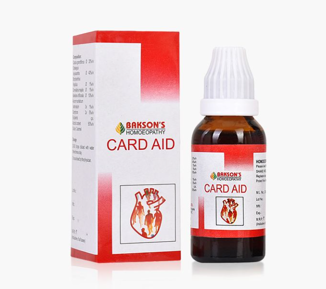 Show details for Bakson's Homeopathy Card Aid Drops - 30 ML Picture of Bakson's Homeopathy Card Aid Drops - 30 ML