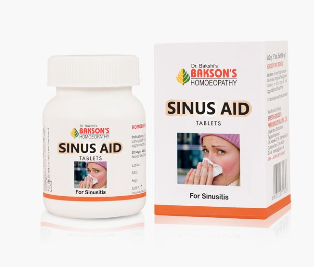 Picture of Bakson's Homeopathy Sinus Aid Tablets - 75 Tabs