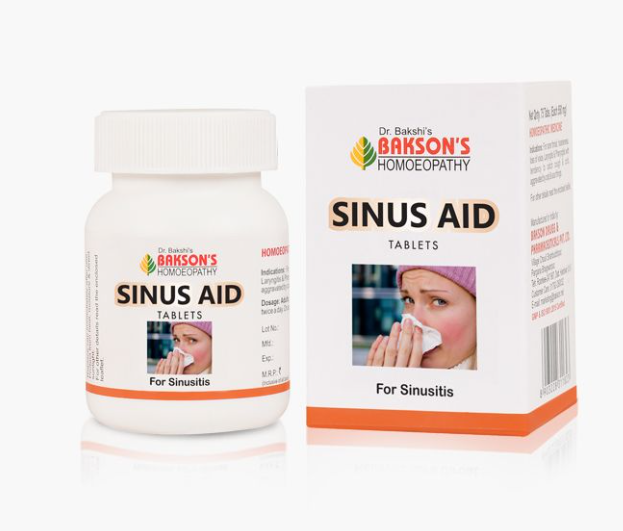 Show details for Bakson's Homeopathy Sinus Aid Tablets - 75 Tabs Picture of Bakson's Homeopathy Sinus Aid Tablets - 75 Tabs