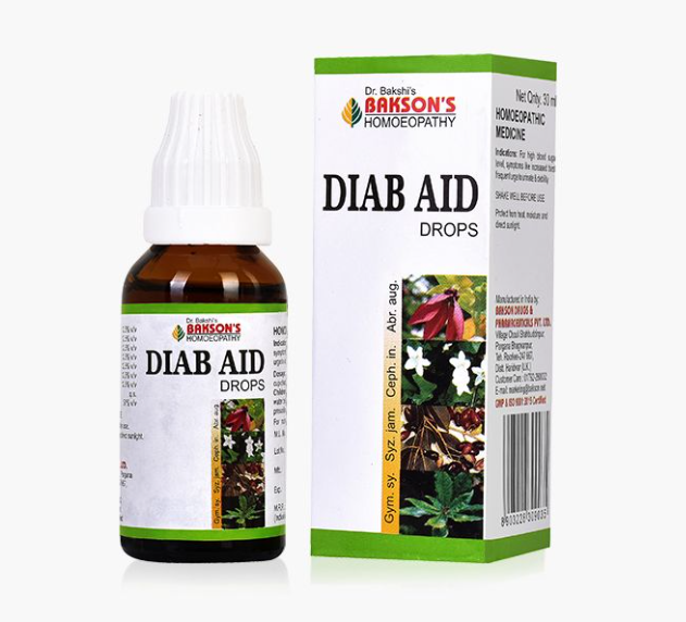 Show details for Bakson's Homeopathy Diab Aid Drops - 30 ML Picture of Bakson's Homeopathy Diab Aid Drops - 30 ML