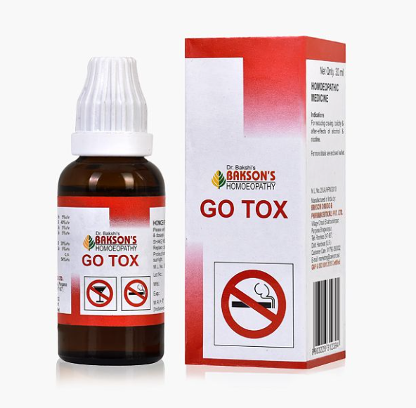 Picture of Bakson's Homeopathy Go Tox Drops - 30 ML