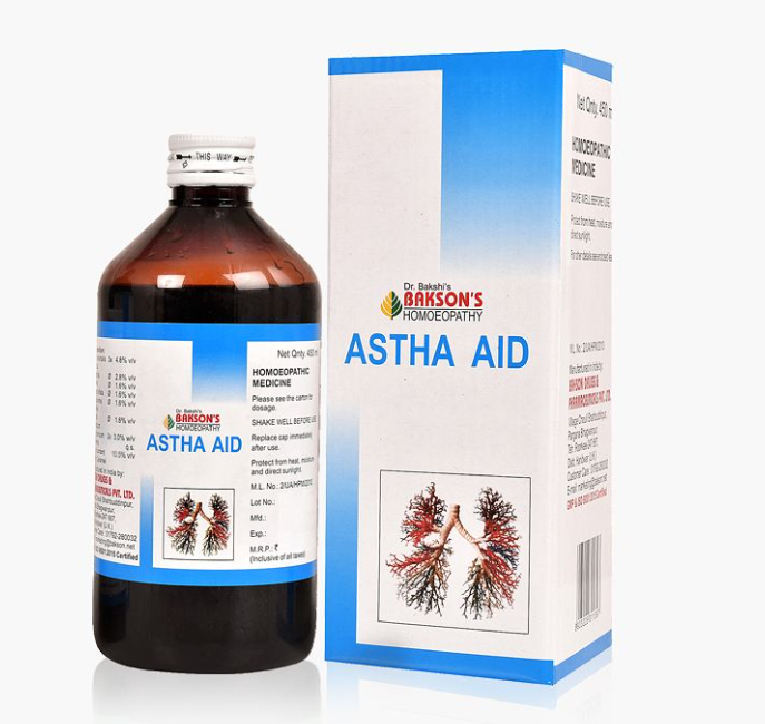 Show details for Bakson's Homeopathy Astha Aid Syrup - 450 ML Picture of Bakson's Homeopathy Astha Aid Syrup - 450 ML