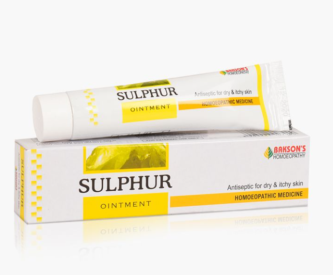 Picture of Bakson's Homeopathy Sulphur Ointment  - 25 GM