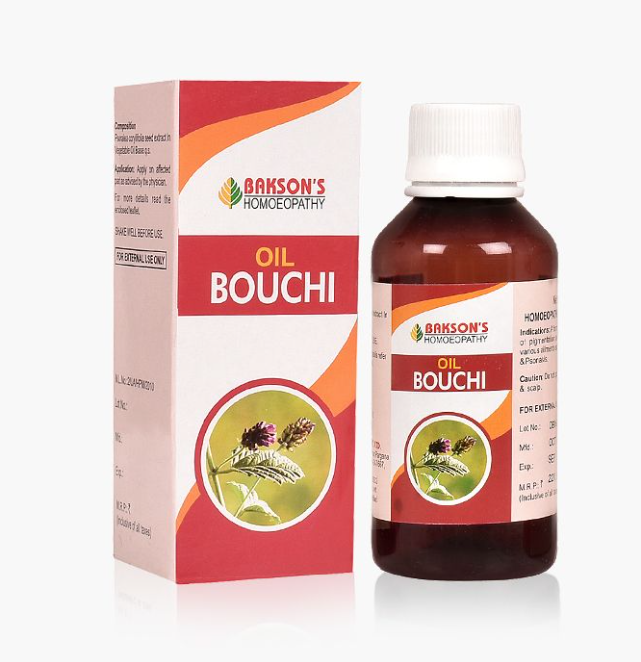 Picture of Bakson's Homeopathy Bouchi Oil - 100 ML