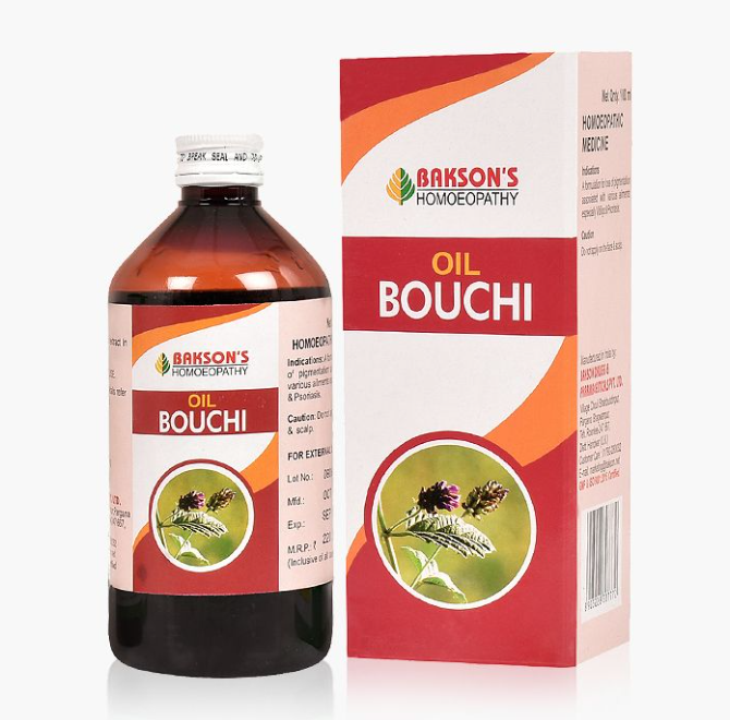 Show details for Bakson's Homeopathy Bouchi Oil - 450 ML Picture of Bakson's Homeopathy Bouchi Oil - 450 ML