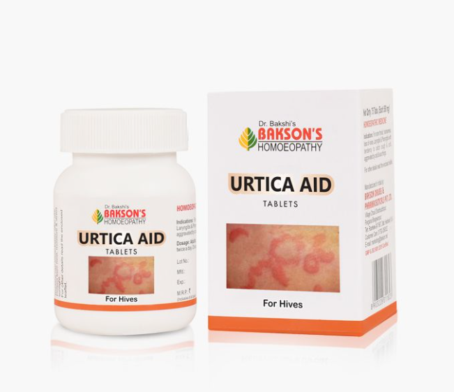 Picture of Bakson's Homeopathy Urtica Aid Tablets - 75 Tabs