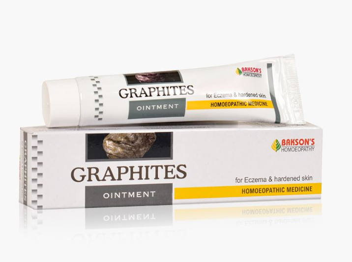 Show details for Bakson's Homeopathy Graphites Ointment - 25 GM Picture of Bakson's Homeopathy Graphites Ointment - 25 GM