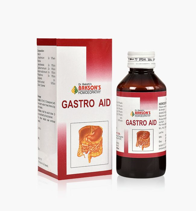 Show details for Bakson's Homeopathy Gastro Aid Syrup - 115 ML Picture of Bakson's Homeopathy Gastro Aid Syrup - 115 ML