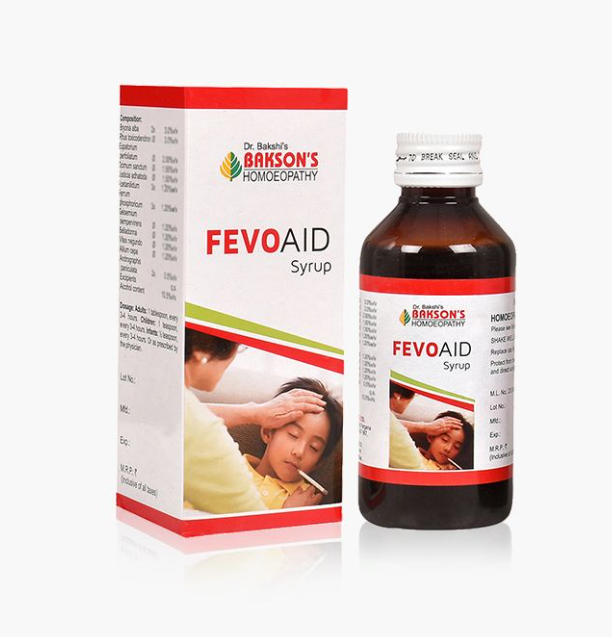 Picture of Bakson's Homeopathy Fevo Aid Syrup - 60 ML