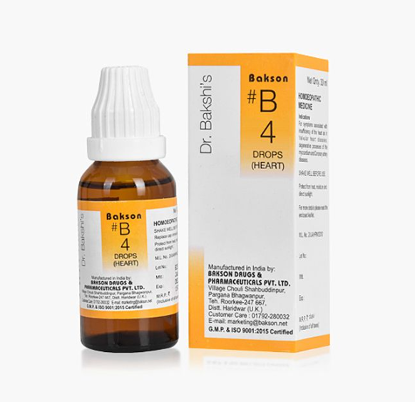 Picture of Bakson's Homeopathy B4 Drops - 30 ML