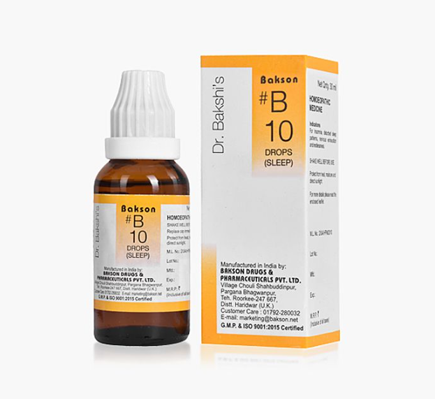 Picture of Bakson's Homeopathy B10 Drops - 30 ML