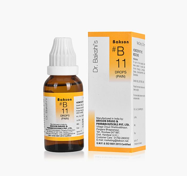 Picture of Bakson's Homeopathy B11 Drops - 30 ML