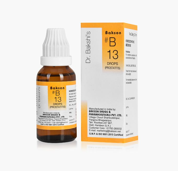 Picture of Bakson's Homeopathy B13 Drops - 30 ML