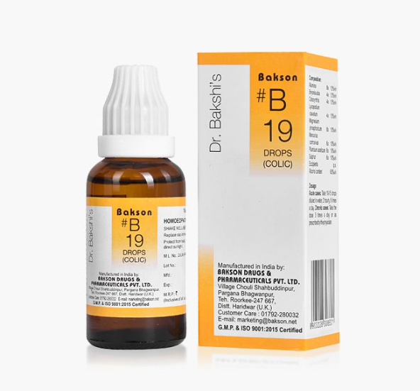 Picture of Bakson's Homeopathy B19 Drops - 30 ML