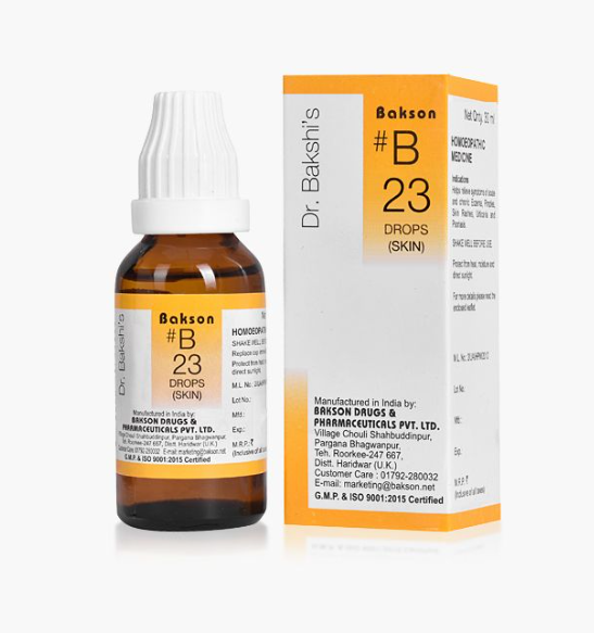 Picture of Bakson's Homeopathy B23 Drops - 30 ML
