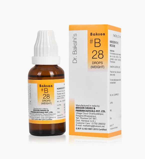 Picture of Bakson's Homeopathy B28 Drops - 30 ML