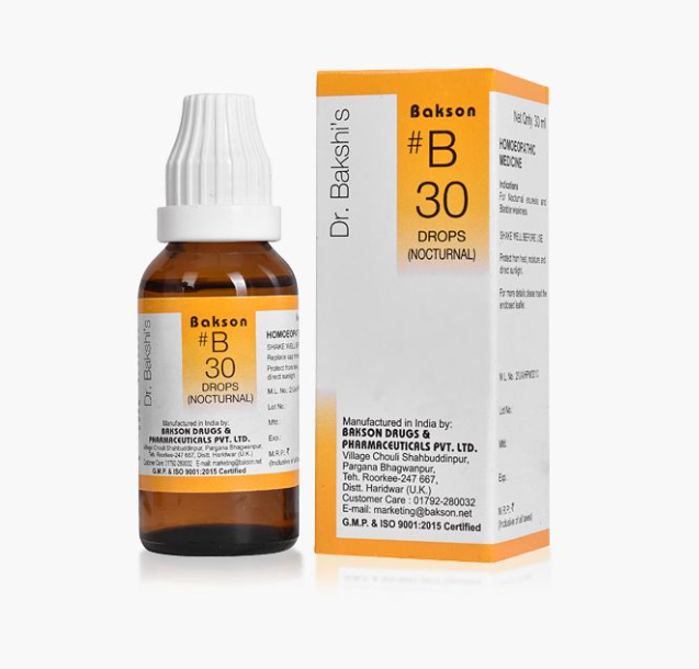 Picture of Bakson's Homeopathy B30 Drops - 30 ML