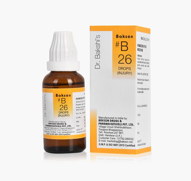 Picture of Bakson's Homeopathy B26 Drops - 30 ML