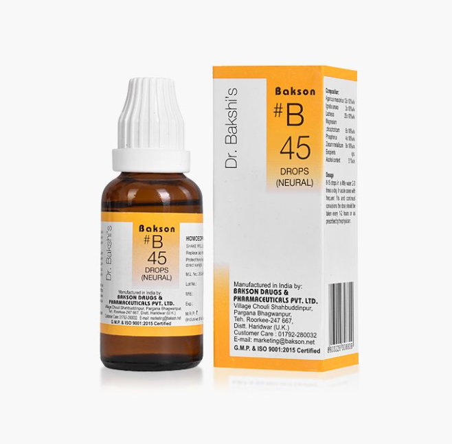 Picture of Bakson's Homeopathy B45 Drops - 30 ML