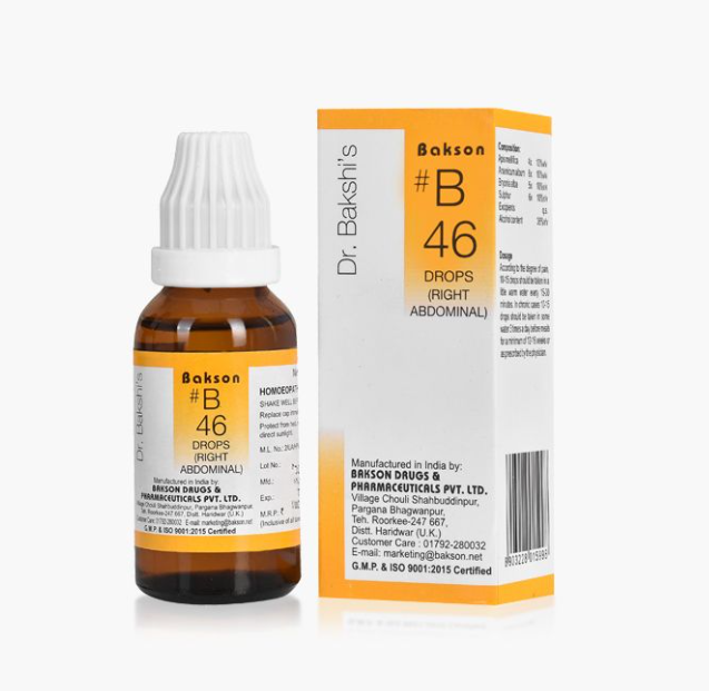 Picture of Bakson's Homeopathy B46 Drops - 30 ML